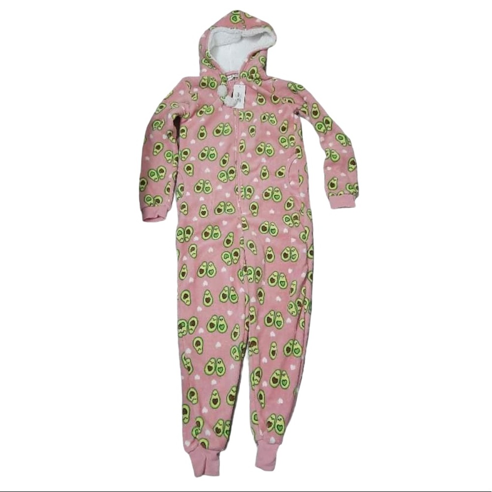 Avocado Themed Adult Onesie - Size Medium